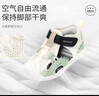 江博士學(xué)步鞋步前鞋秋季男童輕便嬰兒童鞋B13243W010白/杏/綠21 曬單實(shí)拍圖