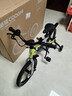 酷騎兒童自行車(chē)F1 16寸鎂合金輕便避震充氣胎初學(xué)者輔助輪3-8歲酷騎綠 曬單實(shí)拍圖