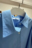 優(yōu)衣庫女裝全棉襯衫/長(cháng)袖襯衣休閑通勤外套26春夏新款482828 63 天藍色 M 曬單實(shí)拍圖