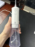博皓（prooral）電動(dòng)沖牙器牙齒洗牙器沖洗器水牙線(xiàn)正畸專(zhuān)用潔牙器清潔器牙結石牙垢去除工具 情人節禮物 F38 象牙白-總共6支噴嘴 曬單實(shí)拍圖