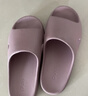 樸西荔木涼拖鞋浴室情侶款居家洗澡防滑eva四季拖鞋男 藕霧紫 37-38 曬單實(shí)拍圖
