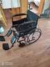 可孚手動(dòng)輪椅車(chē)年輕人骨折老人專(zhuān)用可抬腿伸直腿托折疊SYIV100-HY9113 曬單實(shí)拍圖