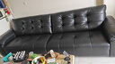 全友家居復古輕奢風(fēng)頭層牛皮沙發(fā)客廳家用大黑牛真皮藝直排式飛鳥(niǎo)沙發(fā) 曬單實(shí)拍圖