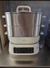 美的（Midea）電蒸鍋22L三層大容量0涂層電蒸箱家用電熱鍋智能多用途鍋28秒上汽蒸包子鍋全透視窗ZGC322301 曬單實(shí)拍圖