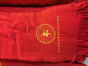 中國紅色圍巾定制印logo同學(xué)聚會(huì )公司年會(huì )2026馬年開(kāi)門(mén)紅圍巾刺繡 雙面絨 跑量款180*30cm 曬單實(shí)拍圖