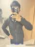 迪卡儂（DECATHLON）硬殼沖鋒衣男女春秋登山防風防水單層夾克風衣運動外套MH500 男款-曜石黑 加內膽選大一碼 M 曬單實拍圖