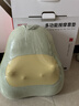 名創(chuàng  )優(yōu)品（MINISO）腰部按摩器腰椎按摩儀頸椎肩頸腰背部護腰靠墊車(chē)載腰肌勞損腰疼全身按摩枕送爸媽男士女生生日禮物 【智能充電款-鴨梨綠】超長(cháng)續航+熱敷按摩靠枕三合一 三八節女神禮物送給爸爸媽媽父母長(cháng) 曬單實(shí)拍圖