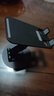 碳鋼金屬底座手機支架IPAD平板支架懶人桌面直播拍視頻旋轉高度可調節升降小巧便攜支撐架可折疊 金屬底座旋轉折疊手機支架-黑色 曬單實(shí)拍圖