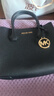 MICHAEL KORS Mercer中號黑色風(fēng)琴包手提單肩35S1GM9mk女包禮物女士輕奢包包 曬單實(shí)拍圖