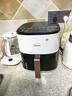 美的（Midea）空氣炸鍋免翻面 5.3LAI智能烹飪蒸汽嫩炸 全自動(dòng)蒸烤一體 可視大視窗 家用大容量 MF-KZC5388 曬單實(shí)拍圖
