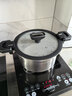 蘇泊爾（SUPOR）微壓湯鍋304不銹鋼燜煮鍋無(wú)涂層煮粥燉菜鍋燃氣灶電磁爐通用 適用1-2人 直徑 22cm 曬單實(shí)拍圖
