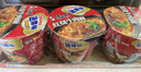 康師傅方便面 迷你杯 紅燒牛肉面61g*3杯 泡面速食 休閑零食 曬單實(shí)拍圖