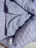 巴拉巴拉童裝兒童棉服女童外套兩件套秋冬裝防潑水衣服保暖棉衣甜 白紫色調00317 150 曬單實(shí)拍圖