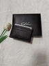 沙馳卡包男士真皮品牌2026新款高檔商務(wù)休閑超薄短款卡夾駕駛證件卡套 【黑色】沙馳 精美禮盒包裝 曬單實(shí)拍圖