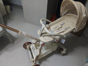 鳳凰遛娃神器嬰兒推車(chē)0-6歲可用折疊可坐可躺帶減震雙向高景觀(guān)寶寶 香檳金(皮蓬+鋁合金+3D舒適透氣) 曬單實(shí)拍圖