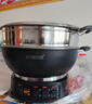 SUIBOIR蘇泊電炒鍋多功能一體家用炒菜專(zhuān)用多功能0涂層鐵鍋電鍋多功能鍋電煮鍋電蒸鍋燉蒸煮電熱鍋 6.5L 開(kāi)關(guān)款【4-6人】34cm配蒸籠 曬單實(shí)拍圖