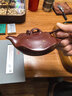 范家壺莊;THE ASSOCIATION OF CERAMIC ART MASTERS宜興紫砂壺名家純全手工原礦龍血砂家用茶具水云間壺 水云間.灑金 230ml 曬單實(shí)拍圖