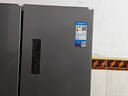 美的（Midea）480升十字門(mén)冰箱家用一級能效風(fēng)冷無(wú)霜雙變頻凈味以舊換新BCD-480WSPZM(E)國家補貼 曬單實(shí)拍圖