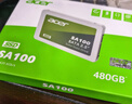 宏碁（acer）480G SSD固態(tài)硬盤(pán) SATA3.0接口 SA100系列 曬單實(shí)拍圖