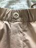 太平鳥(niǎo)男裝肌理感休閑褲夏季錐形褲潮B1GGE2170 卡其1（錐型） 32 曬單實(shí)拍圖
