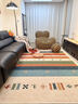 華秀地毯 HX多巴胺地毯客廳2026新款房間裝飾溫馨免洗可擦免打理高端防水地墊 漫野織夢(mèng) 【羽疊絨】 200*300CM-適合3人或L型沙發(fā) 【熱銷(xiāo)推薦 曬單實(shí)拍圖