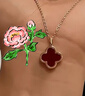 Grace GirlGrace Girl四葉草項鏈女士款簡(jiǎn)約氣質(zhì)玫瑰金鎖骨鏈生日實(shí)用紀念日禮物送女友 曬單實(shí)拍圖