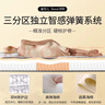 金可兒（Kingkoil）護脊2.0+乳膠床墊三分區獨立袋裝彈簧床墊 1.8*2米偏硬 曬單實(shí)拍圖