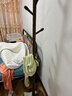 棲音閣實(shí)木衣架落地臥室衣帽架客廳掛衣服架子落地衣架家用立式掛包架 曬單實(shí)拍圖