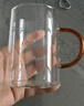高硼硅玻璃杯帶把手杯子喝水家用耐高溫家庭待客水杯泡茶茶杯套裝 六色杯套裝 300ml 6只 曬單實(shí)拍圖