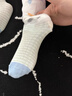 貝比寶寶襪子春夏季薄款中筒純棉a類(lèi)無(wú)骨不勒腿男女新生小月齡嬰兒襪 曬單實(shí)拍圖