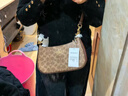 蔻馳（COACH）奧萊女士女包經(jīng)典標志老花TERI單肩斜挎包麻將包 IM/棕黃色/棕色 曬單實(shí)拍圖