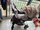 奔昂 嬰兒推車(chē)可坐可躺輕便避震寶寶折疊嬰兒車(chē)雙向BB童車(chē)手推車(chē) 升級卡其+一鍵單手收+可坐躺+可雙向推行+四輪高配 曬單實(shí)拍圖