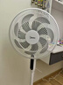 美的（Midea）電風(fēng)扇落地扇家用風(fēng)扇 立式輕音節能強風(fēng) 降溫空氣循環(huán)柔風(fēng)自然風(fēng) 桌面辦公室臥室宿舍客廳家用 【按鍵+遙控】七葉強風(fēng)35BR 曬單實(shí)拍圖