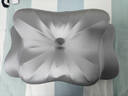 零點(diǎn)記憶蝴蝶枕 記憶棉枕頭護頸枕頸椎病深度睡眠專(zhuān)用側睡蝶形一套一芯 單只 x 中高枕（冰絲綢）深空灰 曬單實(shí)拍圖