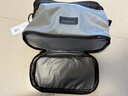新秀麗（Samsonite）男女便攜洗漱包化妝包小物件包包隔層分區收納干濕分離674*08042 灰色 曬單實(shí)拍圖