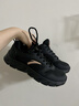安踏女鞋運動(dòng)鞋女春夏新款網(wǎng)面透氣跑步鞋軟底皮面防水休閑鞋黑色女鞋 【店長(cháng)推薦春季新款-軟底女鞋】黑色 37.5 (6.5) 曬單實(shí)拍圖
