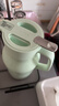 蘇泊爾（SUPOR）保溫壺家用大容量水壺316L不銹鋼保溫瓶熱水壺暖壺開(kāi)水瓶2.0L綠 曬單實(shí)拍圖