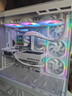 Thermaltake（Tt）鋼影 冰霜360 一體式CPU水冷散熱器 白色（4寸全面屏/ARGB風(fēng)扇/360冷排/多平臺） 曬單實(shí)拍圖