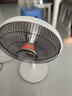 美的（Midea）小太陽(yáng)取暖器家用節能電暖器臺式電熱器暖氣機辦公室烤火爐暖腳器暗光防燙遠紅外電暖氣 可調節高度臺立兩用NJ 機械式 曬單實(shí)拍圖