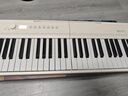 特倫斯C2極光鋼琴初學(xué)者智能自動(dòng)擋彈唱琴成人彩虹便攜式88鍵折疊電鋼琴 時(shí)尚白+麥克風(fēng)+終身會(huì )員 曬單實(shí)拍圖