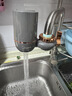 美的（Midea）凈水器水龍頭過(guò)濾器家用自來(lái)水濾水器直飲前置過(guò)濾器廚房衛生間通用除水垢除余氯雙出水可清洗濾芯 一機三芯【兩年免換濾芯】 曬單實(shí)拍圖