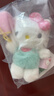 Hello Kitty三麗鷗毛絨玩具布娃娃玩偶鑰匙扣生日禮物禮品女生凱蒂貓書(shū)包掛件 曬單實(shí)拍圖
