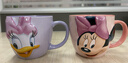 Disney迪士尼正版水杯高顏值陶瓷杯大容量馬克杯耐高溫女生兒童牛奶杯子 米奇【浮雕馬克杯】 曬單實(shí)拍圖