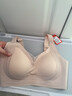 貓人無(wú)痕內衣女士無(wú)鋼圈文胸大胸顯小提拉聚攏上托防下垂薄粉底液胸罩 曬單實(shí)拍圖