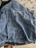 Levi's李維斯26年春夏新款男士美式復古工裝風(fēng)休閑牛仔夾克外套 藍色 L 曬單實(shí)拍圖