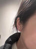 戚小米999足銀星星耳釘女士小巧精致耳環(huán)養耳洞睡覺(jué)不用摘螺絲擰扣耳飾 【999足銀】星星耳釘一對 曬單實(shí)拍圖