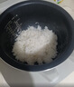 美的（Midea）電飯煲家用智能HI電飯鍋2-3-4-5-6人IH電磁加熱大火力快煮精鋼厚釜內膽一鍵柴火飯3L IH飯煲白色(2-6人) 3L 曬單實(shí)拍圖
