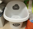 iuu兒童泡澡桶 加厚寶寶洗澡桶 嬰兒洗澡盆家用沐浴桶洗澡神器 【0-8歲】加厚泡澡桶-北歐灰 材質(zhì)：食品級PP材質(zhì)，無(wú)添加回料 曬單實(shí)拍圖