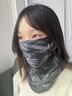 安德瑪（Under Armour）防曬面罩男士掛耳騎行夏季冰絲口罩圍脖套頭巾男女騎手防風(fēng)塵登山 曬單實(shí)拍圖