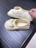 紅豆產(chǎn)婦月子鞋春秋輕薄款四季透氣防滑保暖包跟純棉孕婦拖鞋女士夏季 淺咖 38-39正碼【內長(cháng)245MM】 曬單實(shí)拍圖
